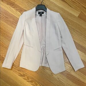 New H&M blush pink blazer